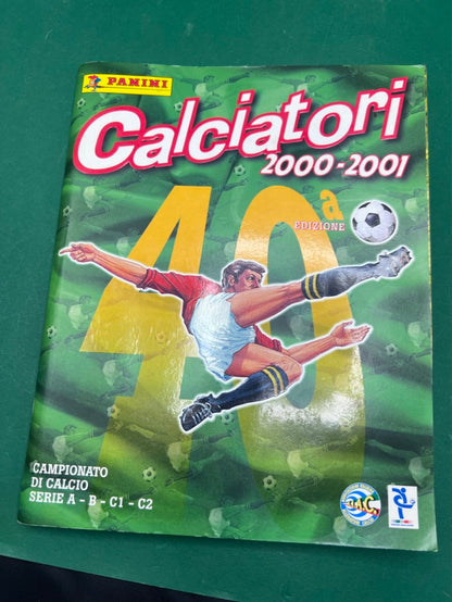 Album Figurine Calciatori Panini 2000-2001 COMPLETO + AGGIORNAMENTI