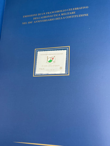 ITALIA 2023 Aeronautica militare FOLDER ESAURITO Anniversario.