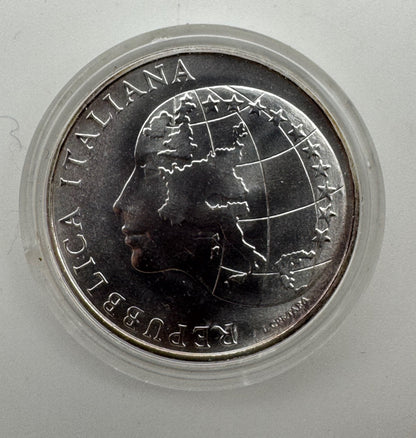 Italia Argento L.500 Presidenza Europa 1985