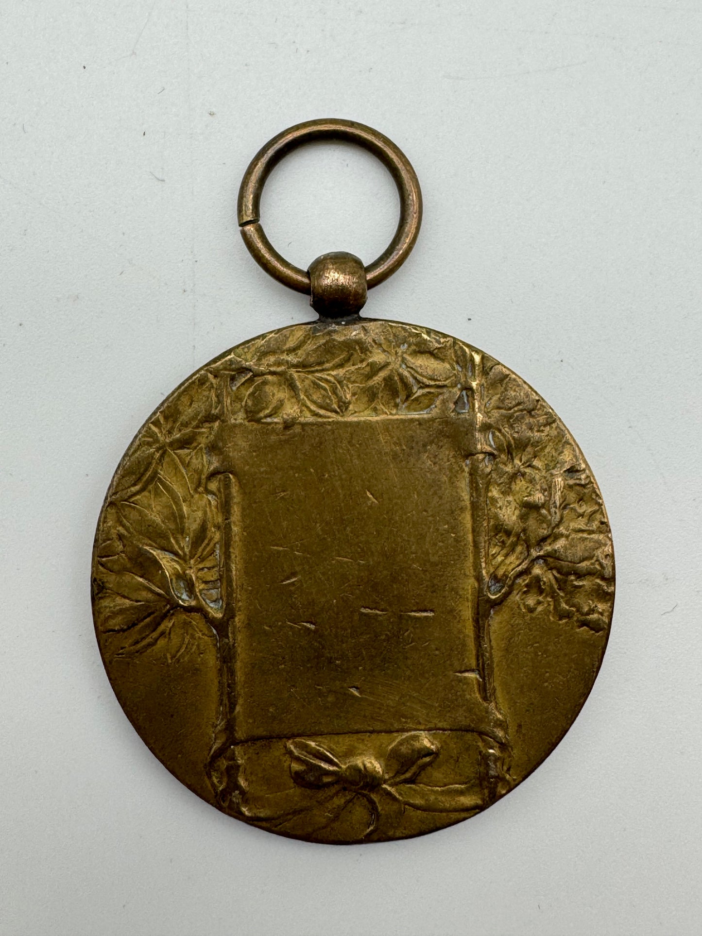 Medaglia Italia Bonis Artibus Religioni Bronzo Primi 900