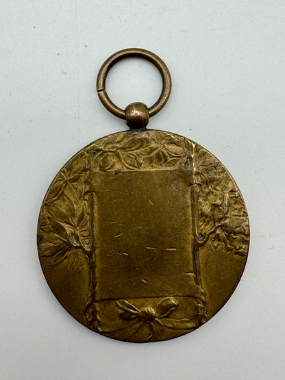 Medaglia Italia Bonis Artibus Religioni Bronzo Primi 900