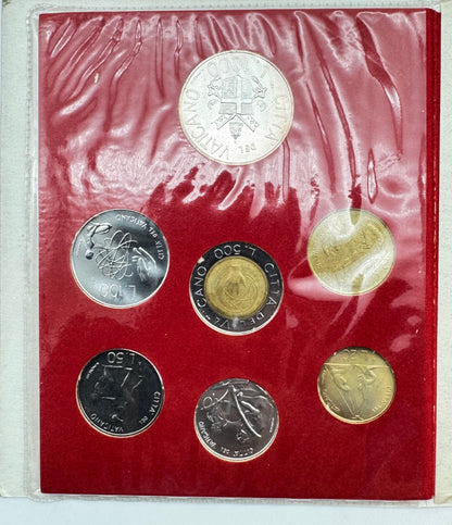 VATICANO Giovanni Paolo II Monete SERIE DIVISIONALE 1983 anno V