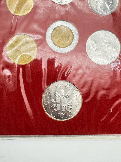 VATICANO Giovanni Paolo II Monete SERIE DIVISIONALE 1983 anno V