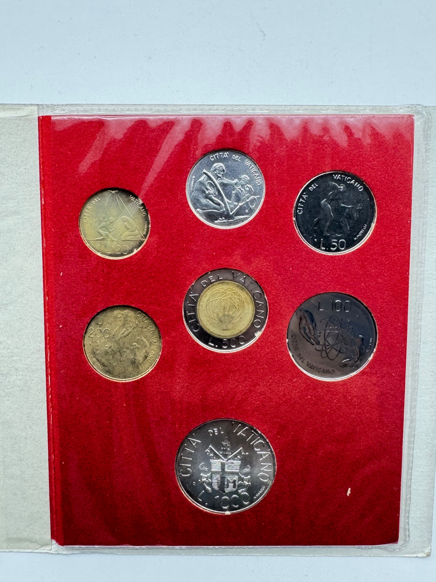 VATICANO Giovanni Paolo II Monete SERIE DIVISIONALE 1983 anno V