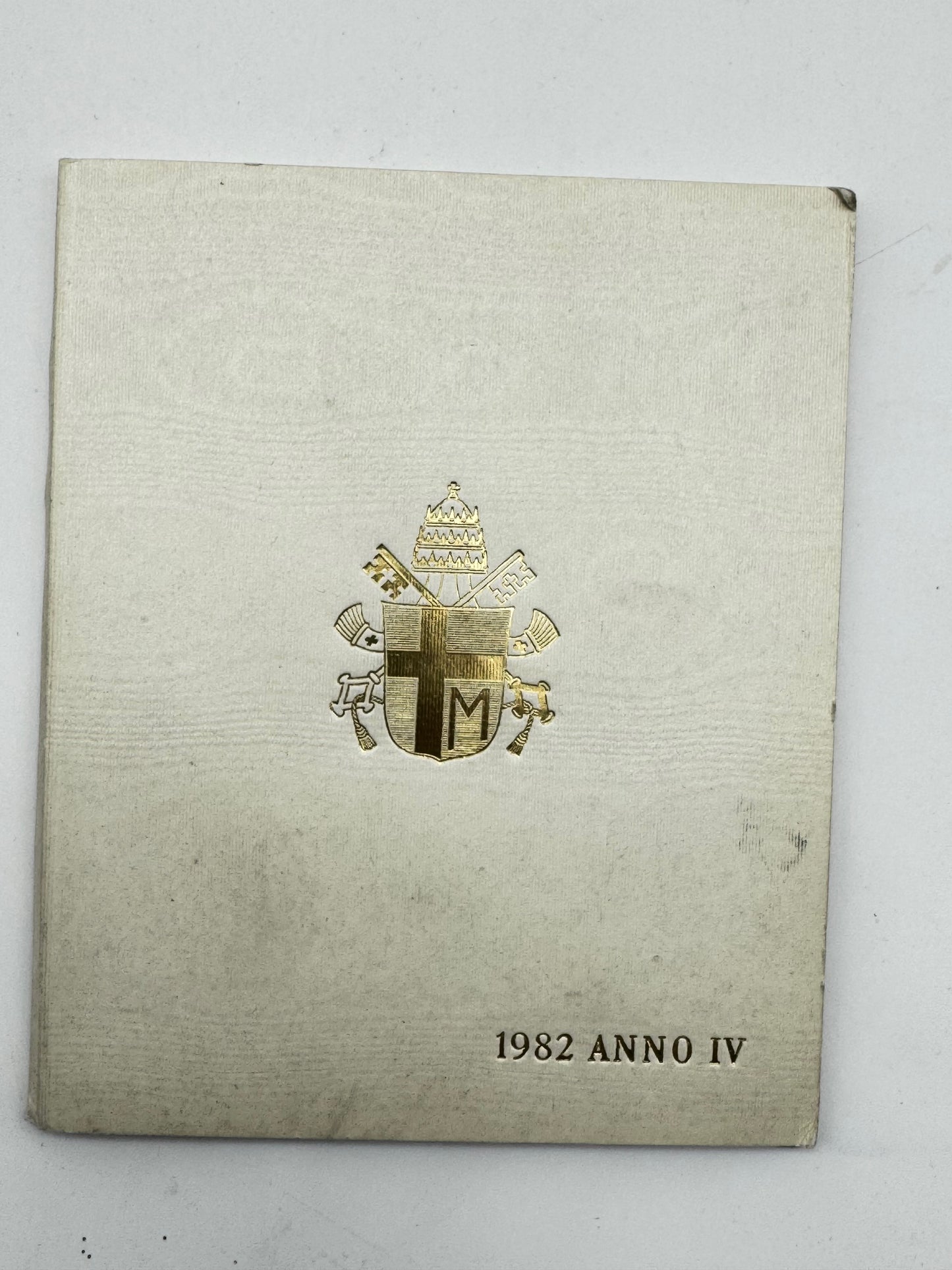 Vaticano Serie Divisionale 1982 Anno IV Giovanni Paolo II con Moneta d’Argento FDC
