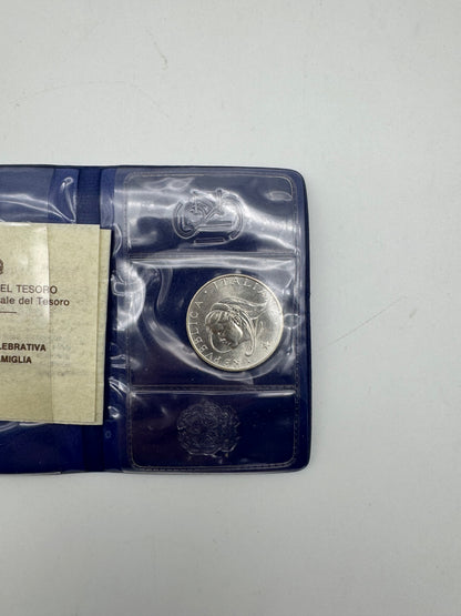 500 Lire Argento 1987 Anno Internazionale della Famiglia FDC Repubblica Italiana