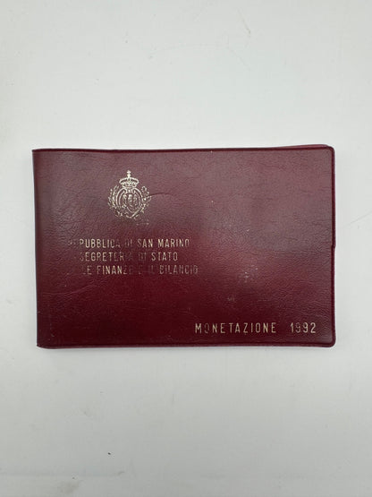 San Marino Serie Divisionale 1982 con Moneta d’Argento FDC Repubblica di San Marino