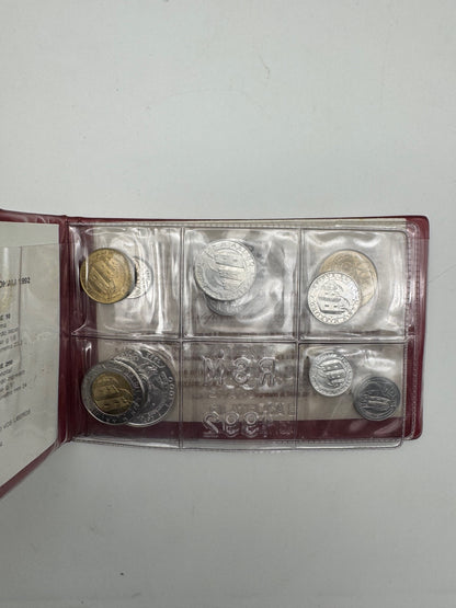 San Marino Serie Divisionale 1982 con Moneta d’Argento FDC Repubblica di San Marino