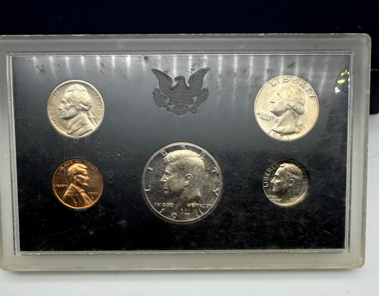 United States 1971 Proof Set Kennedy Half Dollar 5 Coins Original Mint Package