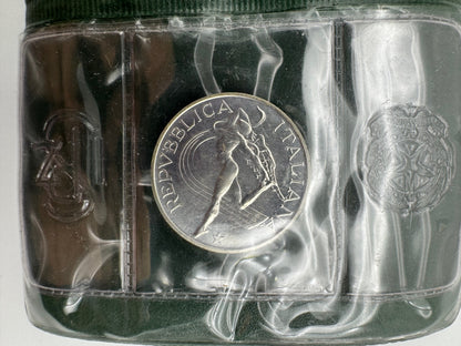 Italia 500 Lire Argento 1971 Centenario di Roma Capitale FDC con Custodia Originale