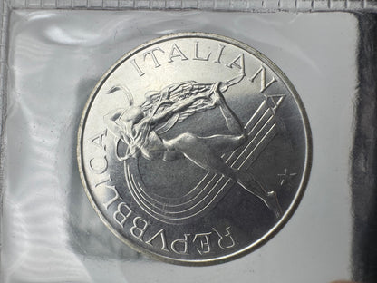 Italia 500 Lire Argento 1971 Centenario di Roma Capitale FDC con Custodia Originale