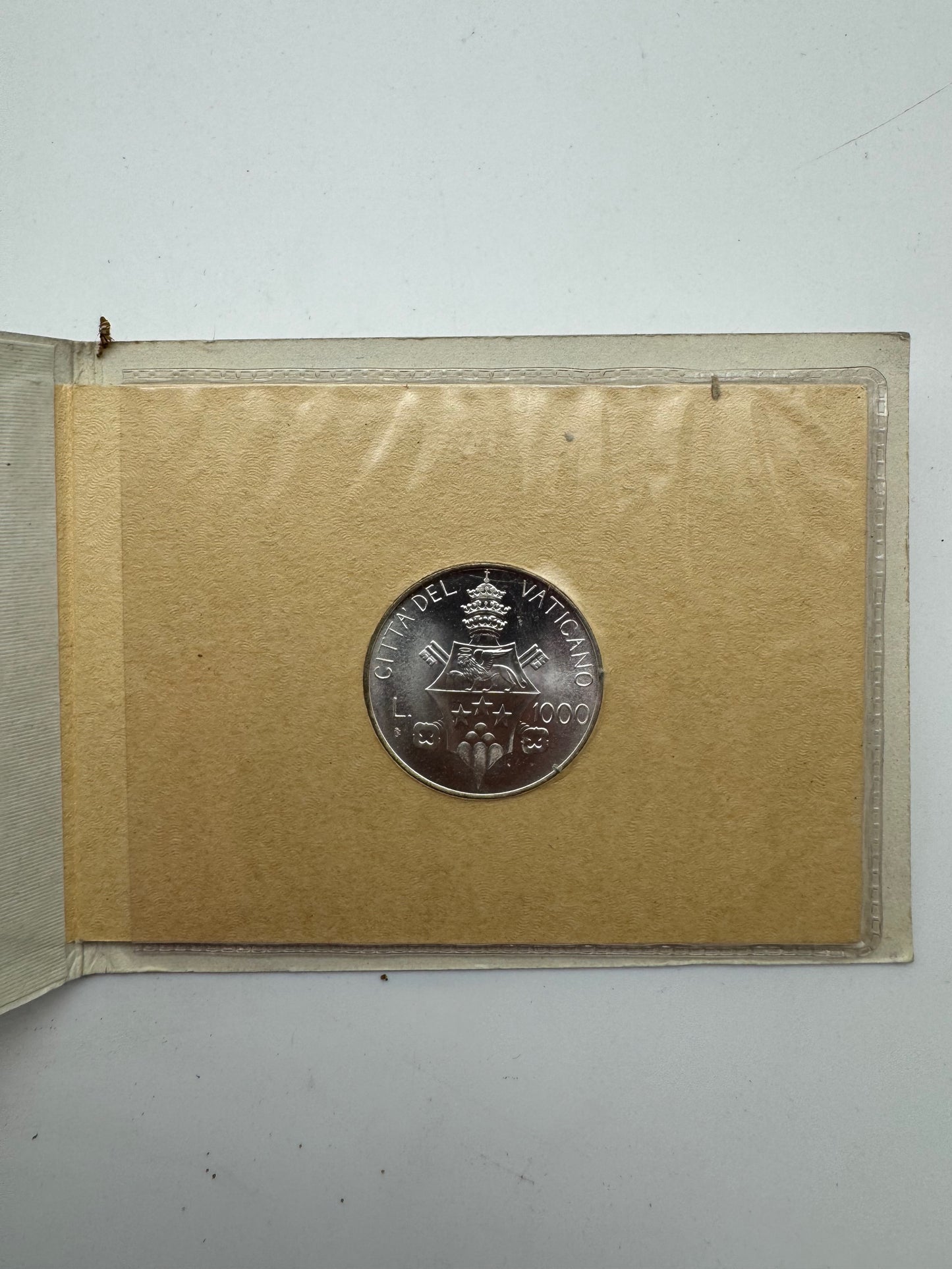Vaticano Lire 1000 Argento 1978 Giovanni Paolo I FDC