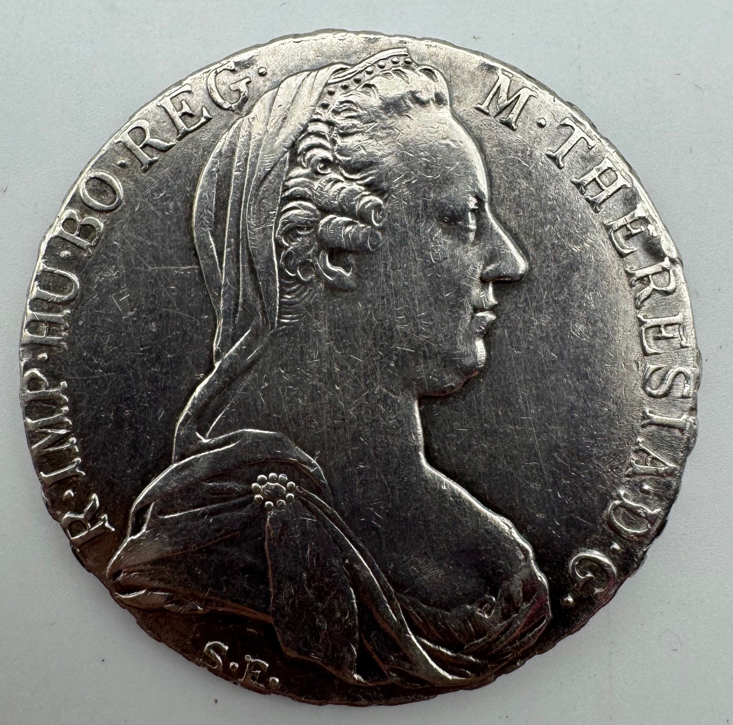 Austria Tallero di Maria Teresa 1780 Argento Riconiazione (Restrike) 27,94 g