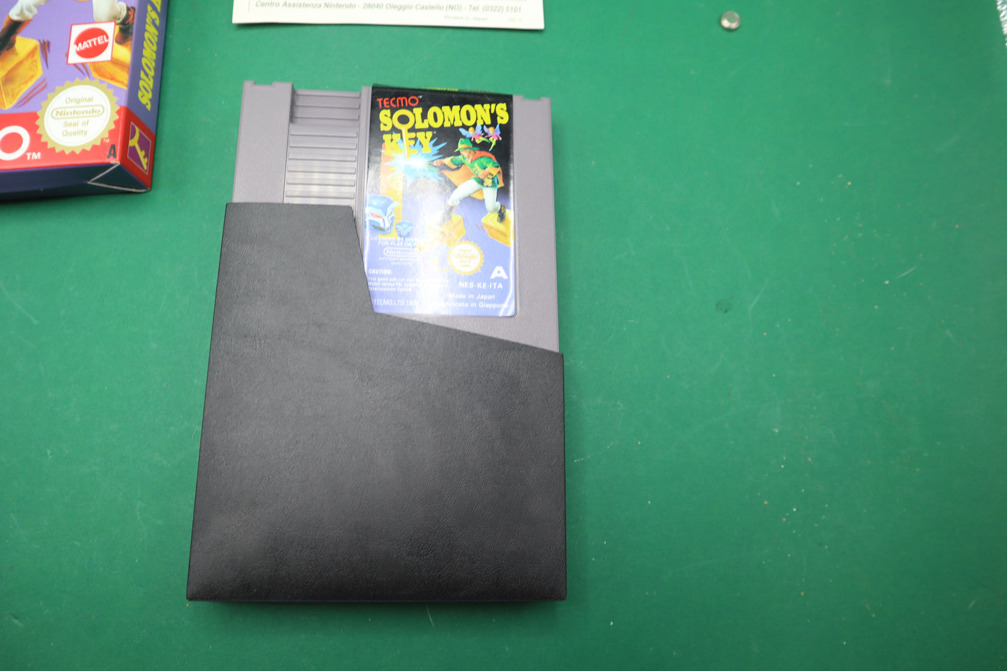 Vintage Gioco Solomon´s Key Nes Nintendo Game CIB