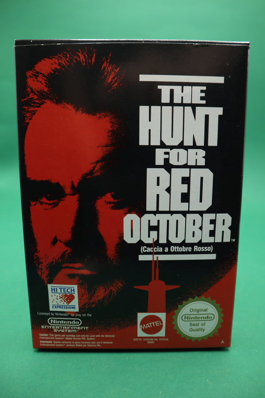 Nintendo Nes Caccia all´Ottobre Rosso  CIB