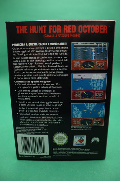 Nintendo Nes Caccia all´Ottobre Rosso  CIB