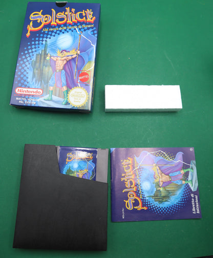 Vintage Nintendo Nes Mattell Solstice Scatola Originale