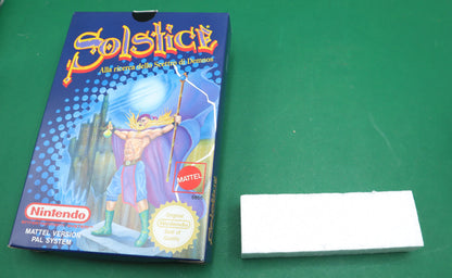 Vintage Nintendo Nes Mattell Solstice Scatola Originale