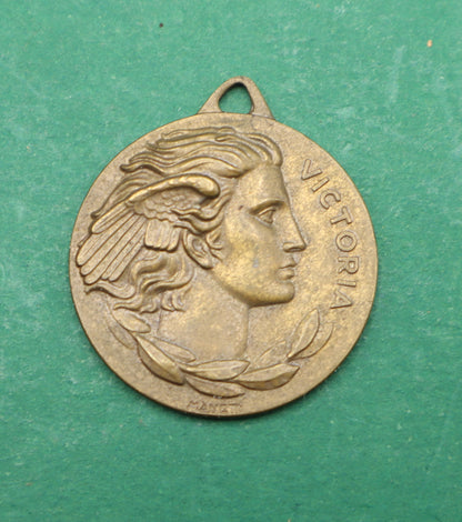 Vintage Medaglia Bronzo Victoria - Campionate Studenteschi 1958