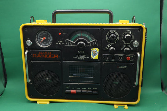 Vintage Radio Stereo Renault Ranger model no. PRC -123 anni '80