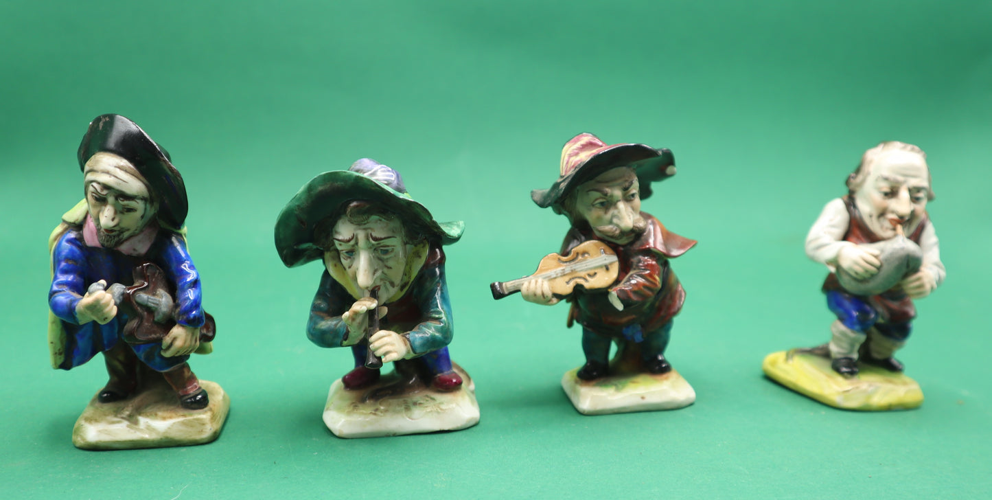 Antique Caramogi Mansion House Piccolo Dwarf Tedesche Volkstedt circa 1900´s