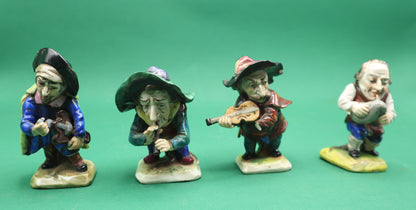 Antique Caramogi Mansion House Piccolo Dwarf Tedesche Volkstedt circa 1900´s