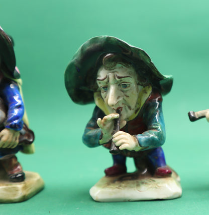 Antique Caramogi Mansion House Piccolo Dwarf Tedesche Volkstedt circa 1900´s