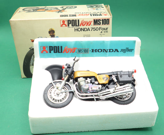 Vintage POLI Toys MS100 Honda 750 four scale 1/15 modellismo