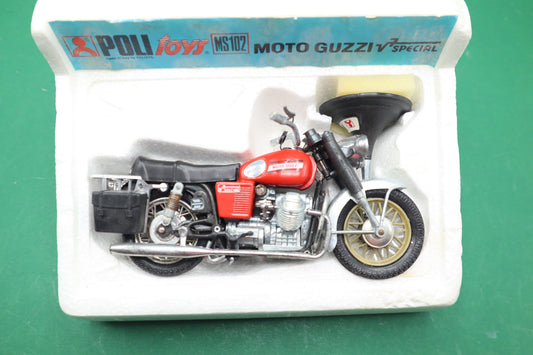 Vintage Poli Toys Moto Guzzi special MS 102 Scatola originale