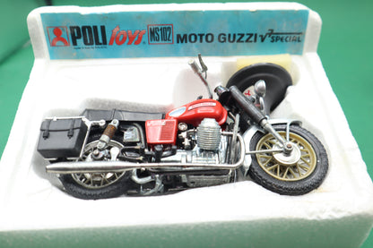Vintage Poli Toys Moto Guzzi special MS 102 Scatola originale