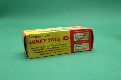 DINKY TOYS - 136 - VAUXHALL VIVA - White  SCATOLA ORIGINALE 1/43