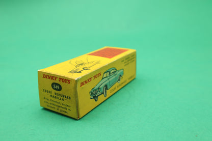DINKY TOYS -549- COUPE BORGWARD ''ISABELLA'' - GRIGIO -MECCANO FRANCE- SCATOLA ORIGINALE 1/43