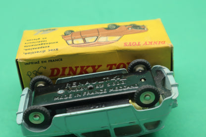 DINKY TOYS -518- RENAULT 4L- GRIGIO BLU -MECCANO FRANCE- SCATOLA ORIGINALE 1/43