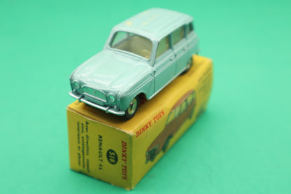 DINKY TOYS -518- RENAULT 4L- GRIGIO BLU -MECCANO FRANCE- SCATOLA ORIGINALE 1/43