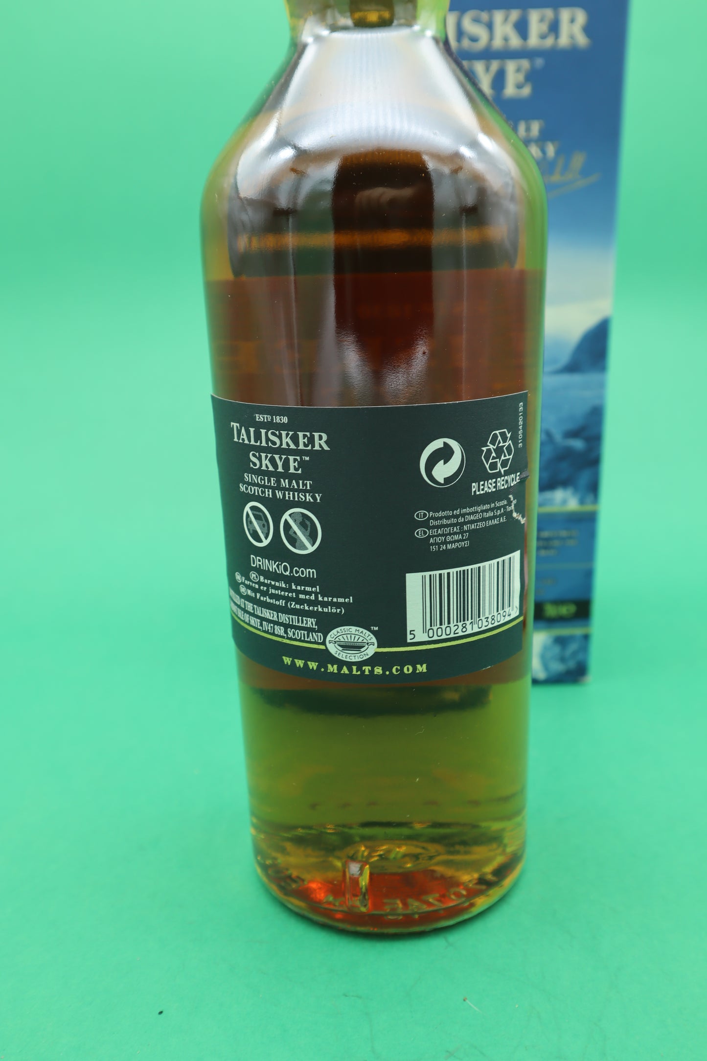 Vintage Talisker Skye Single Malt Scotch Whisky cl 70 - con astuccio