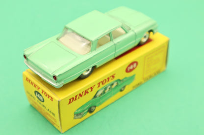 DINKY TOYS - 148- FORD FAIRLANE- VERDE ACQUA SCATOLA ORIGINALE 1/43 circa 1960's