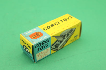 CORGI TOYS - 229- CHEVROLET CORVAIR- GOLDEN MECCANO ENGLAND- SCATOLA ORIGINALE 1/43