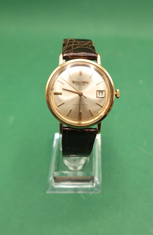 Wyler Vetta Incaflex Mont Blanc Oro 18k 750 ANNI ’60s Automatico