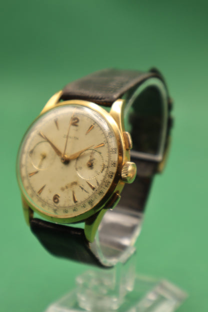 Chronograph Vintage Zenith Cal.136 Roségold 18k/750