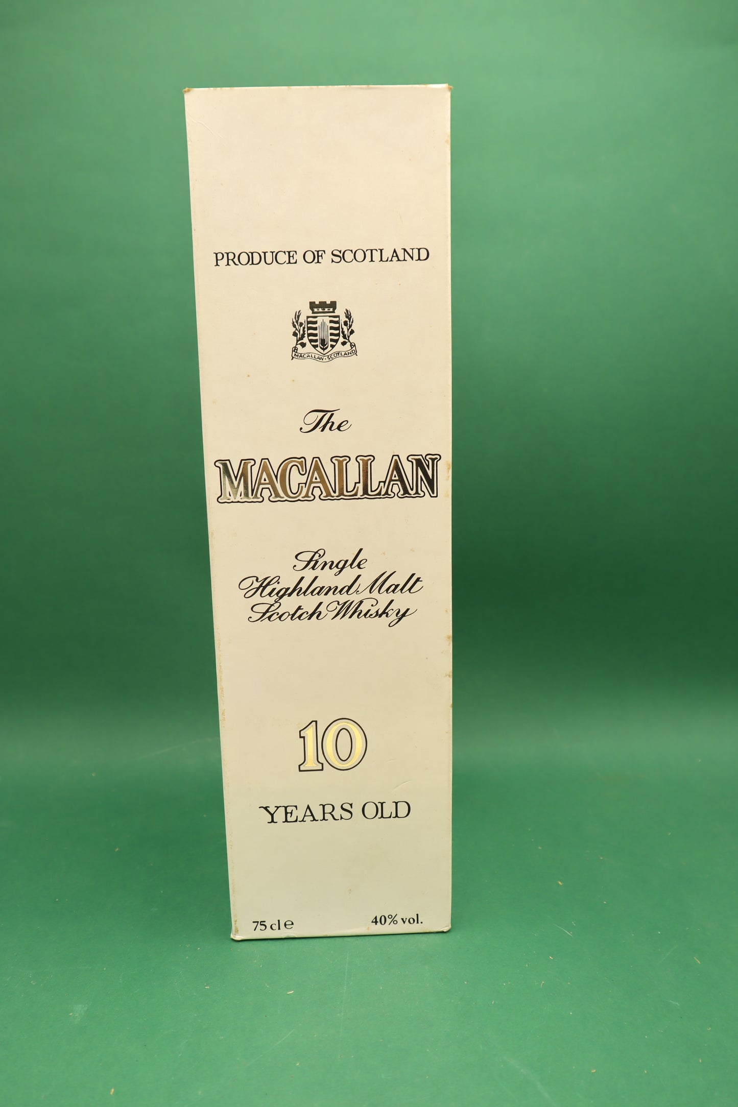Whisky The Macallan 10 Years Giovinetti e Figli bott. anni 80