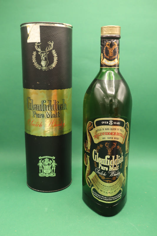 Glenfiddich Pure Malt Scotch Whiskey Scotland Piu di 8 anni  75cl