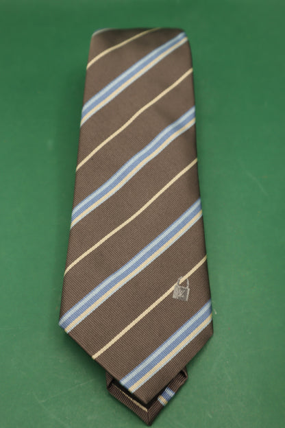 Vintage Cravatta Tie Louis Vuitton Paris 100% Seta Fatto in Italia