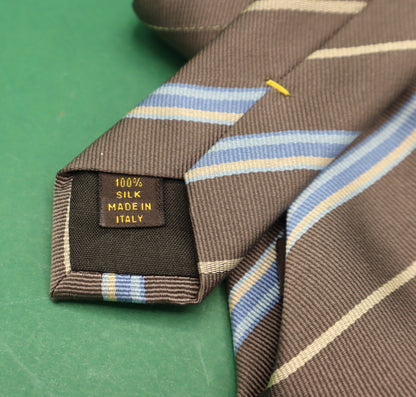 Vintage Cravatta Tie Louis Vuitton Paris 100% Seta Fatto in Italia