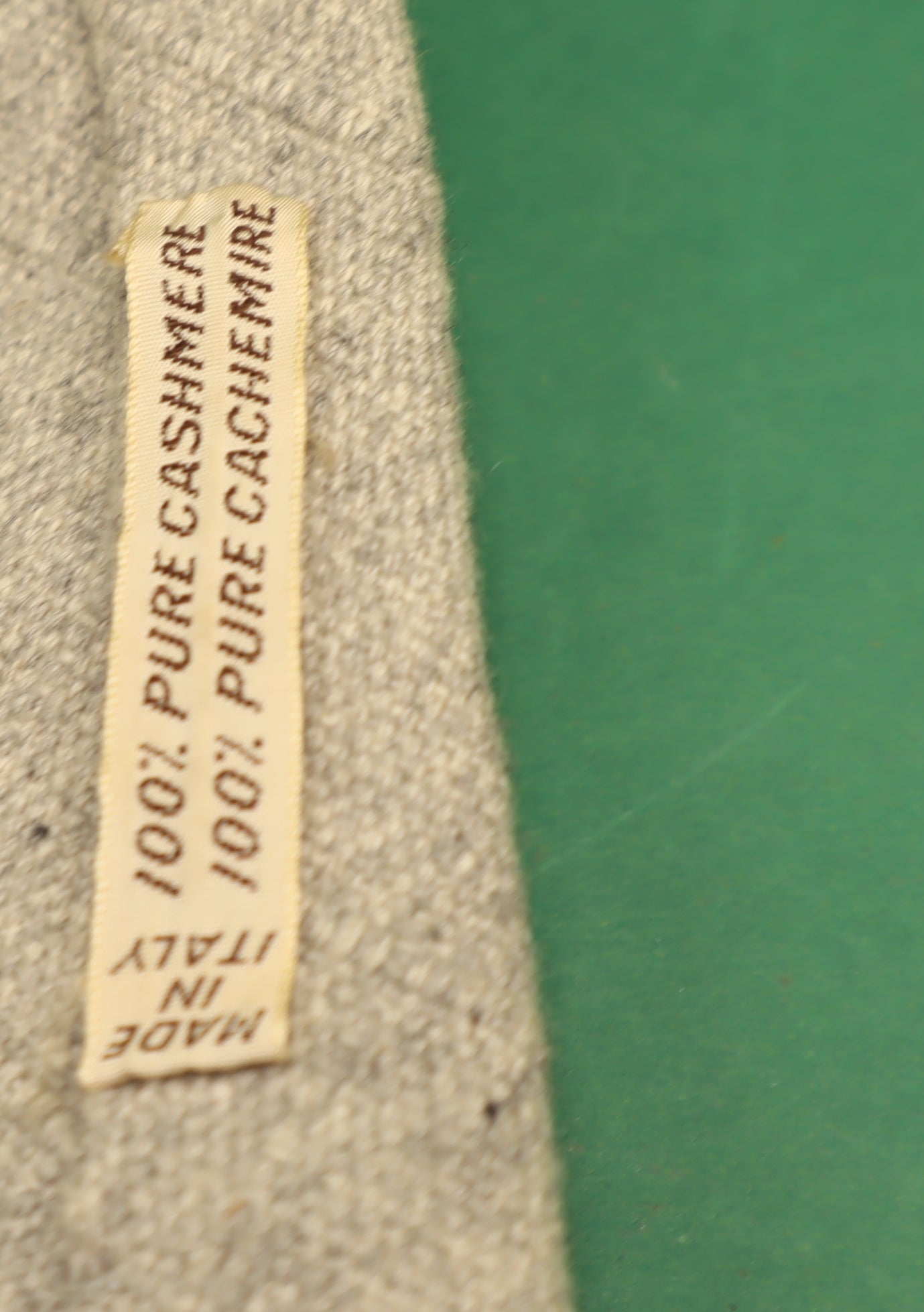 Vintage Cravatta Tie Emenegildo Zegna For Scotland´s shop Milano - Torino 100% Cachemire Made in Italy