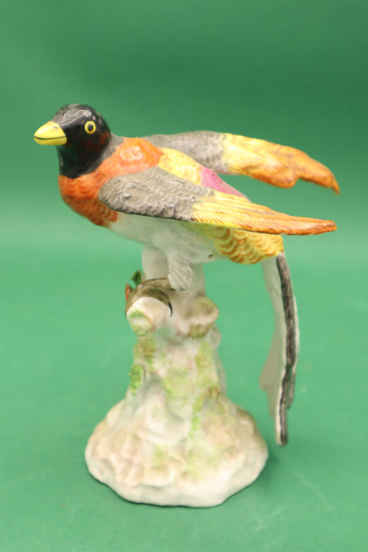 Uccellino Bird Oiseau porcelaine Ceramique de  Paris XX siècle