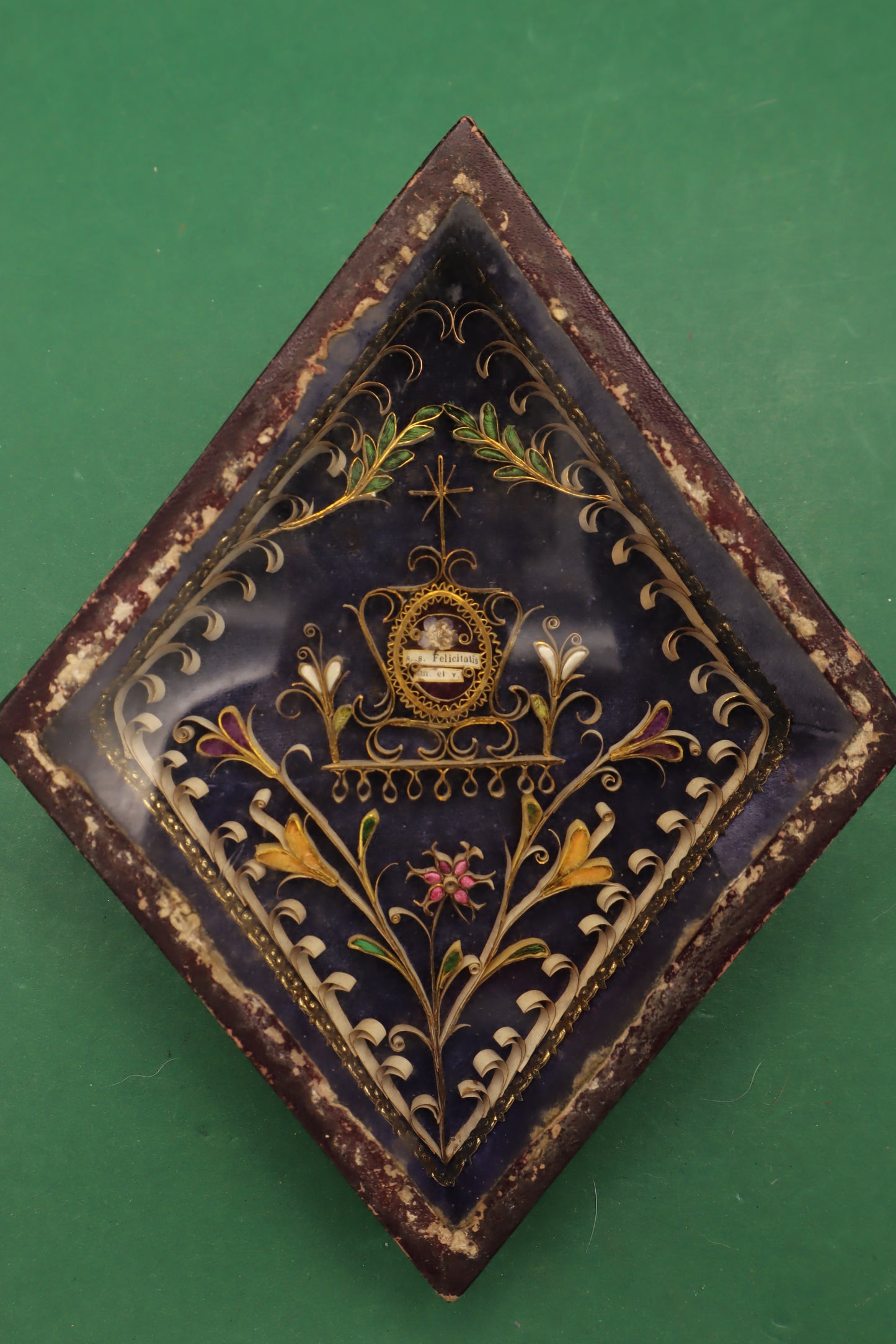 Santa Felicita di Roma Rombo S Felicitas Holy Relic Reliquary Reliquiario