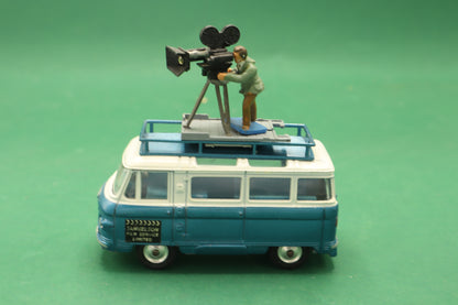 Corgi Toys Commer Samuelson Film bus 2500 series con Cinepresa Made in Great Britain 1/43