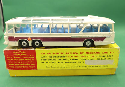 DINKY SUPER TOYS - 952 -VEGA MEGA LUXURY COACH -MECCANO LTD -SCATOLA ORIGINALE 1/43