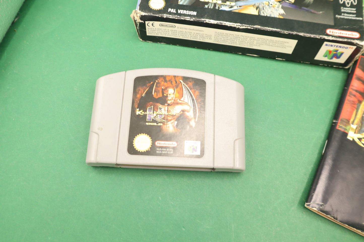 Killer Instinct Gold -  Nintendo 64 GIG GAME-EUR PAL CIB