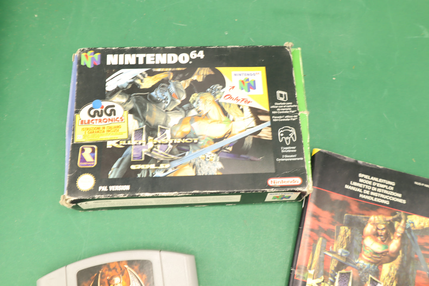Killer Instinct Gold -  Nintendo 64 GIG GAME-EUR PAL CIB
